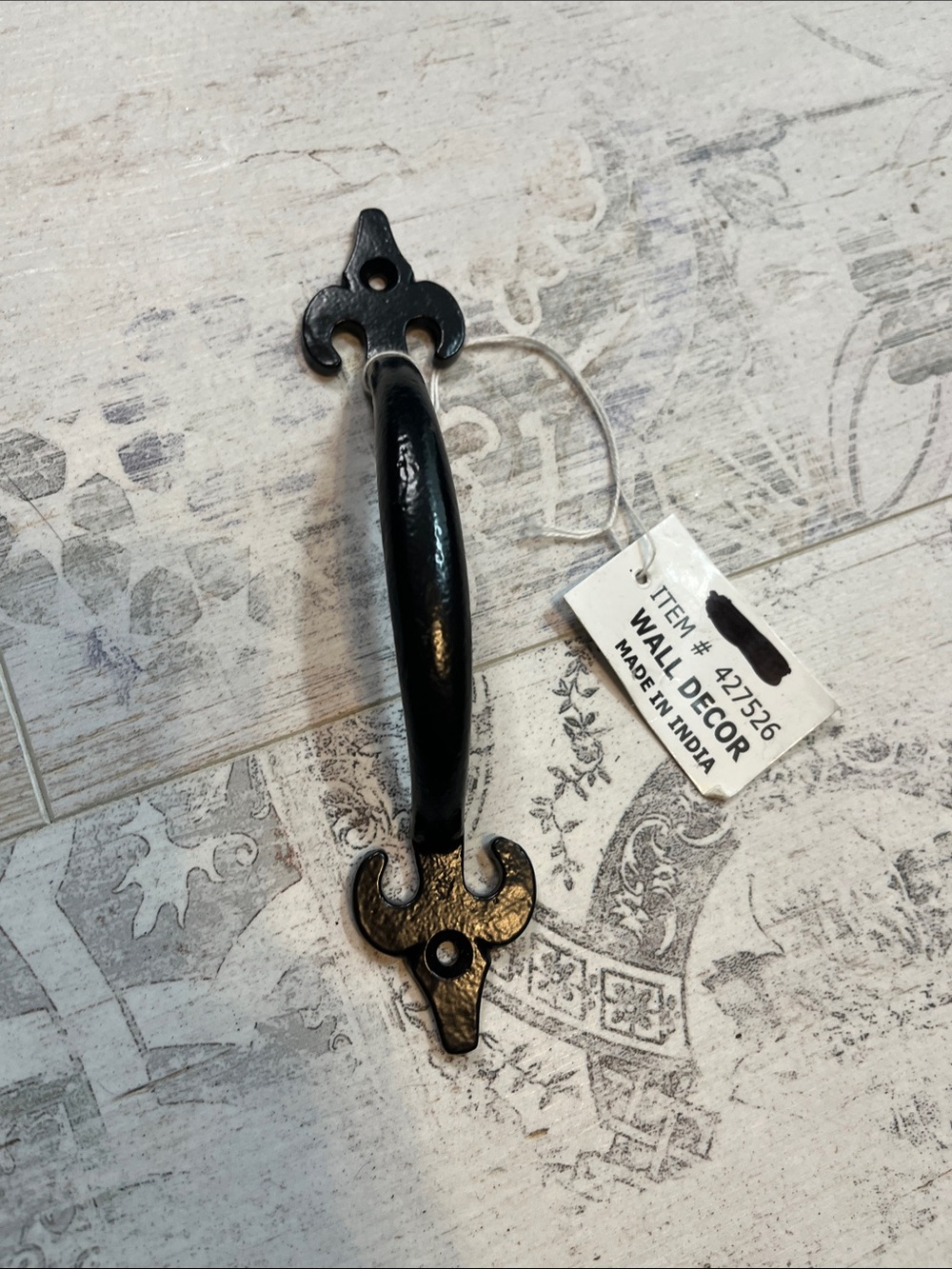 Hobby Lobby Black Decorative Metal Handle
